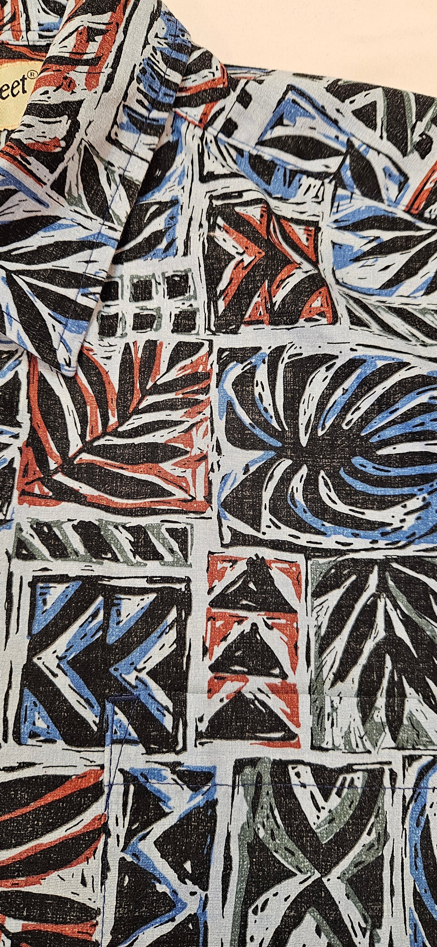Black & Blue "Cooke St." Aloha Shirt (M)