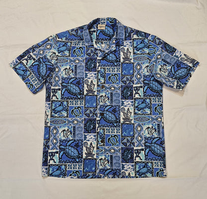 MADE IN HAWAII "Royal Creations" Aloha Shirt (L)