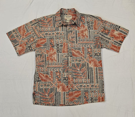 Red "Cooke St." Aloha Shirt (S)